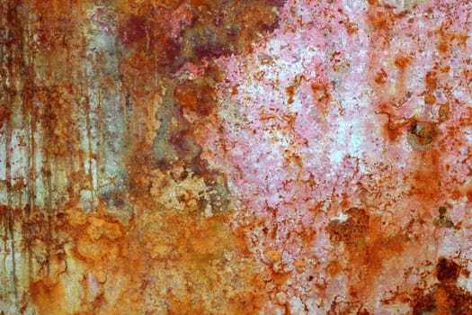 rusty grunge aged steel iron paint oxidized texture background