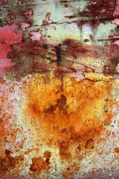 rusty grunge aged steel iron paint oxidized texture background