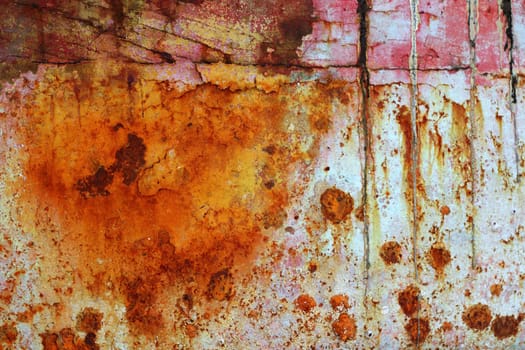 rusty grunge aged steel iron paint oxidized texture background