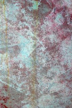grunge red green aged paited paint wall texture background