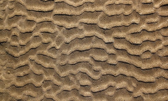 beach sand waves pattern texture brown wet color