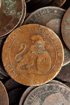 coin peseta real old spain republic 1937 currency and cents centimos