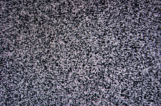 black and white TV screen noise texture pattern