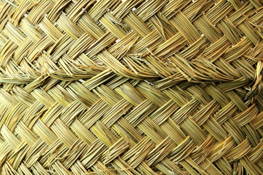 esparto grass handcraft basket texture traditional Spain crafts