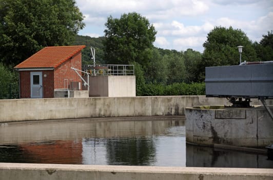 Barntrup sewage treatment plant
