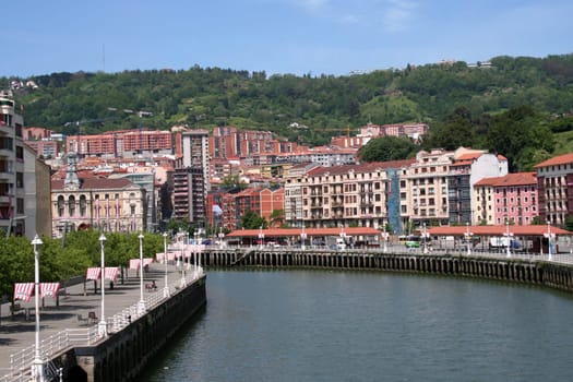 a famous basque city of Bilbao, Espagna