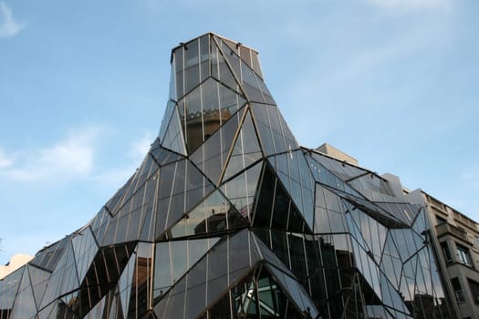 BILBAO, SPAIN - JULY 30: Exterior view of the Guggenheim Museum at sunset on July 30, 2011 in Bilbao, Spain. This Museum is dedicated exhibition of modern art and was designed by Frank Gehry.