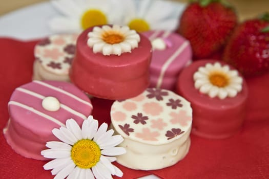 Colorful Petitsfour