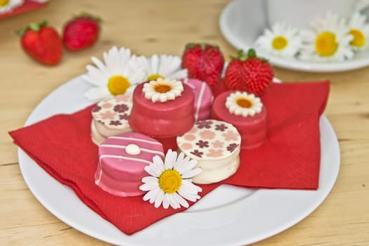 Colorful Petitsfour