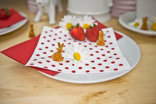 Colorful Easter Plate