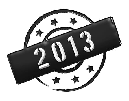 Sign and stamp named "2013"" for your presentation, for websites and many more."