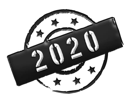 Sign and stamp named 2020 for your presentation,for websites and many more.