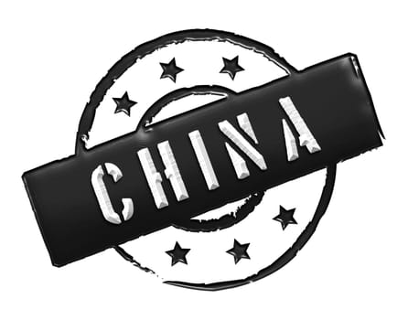 Sign and stamp named CHINA for your presentation, for websites and many more.