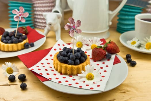 Blueberry pie