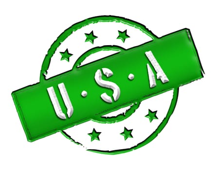 Sign and stamp named AMERICA for your presentation, for websites and many more.
