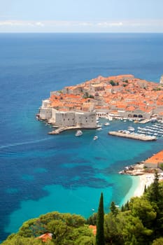 View of Dubrovnik, Croatia