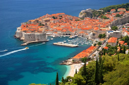 View of Dubrovnik, Croatia
