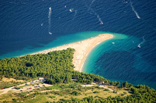 Golden Cape on Brac island, Croatia