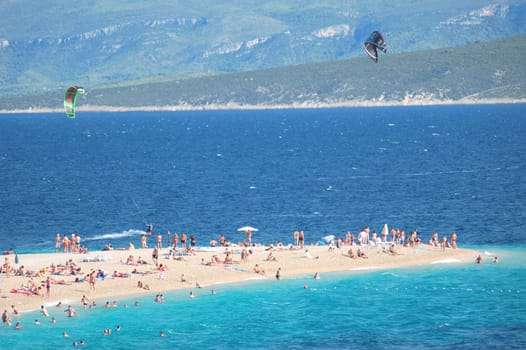 Golden Cape on Brac island, Croatia