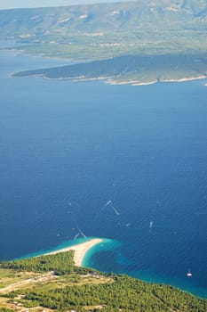 Golden Cape on Brac island, Croatia