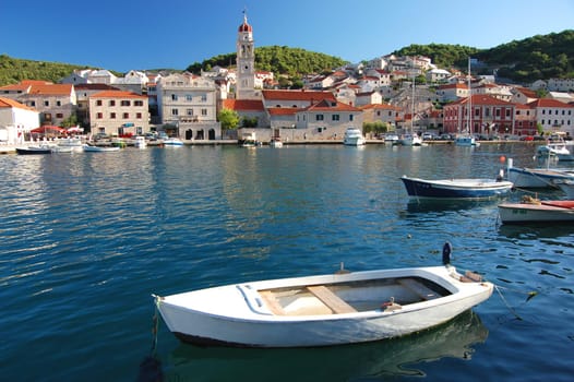 Pucisca on Brac island, Croatia