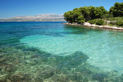 Dalmatian bay, Croatia