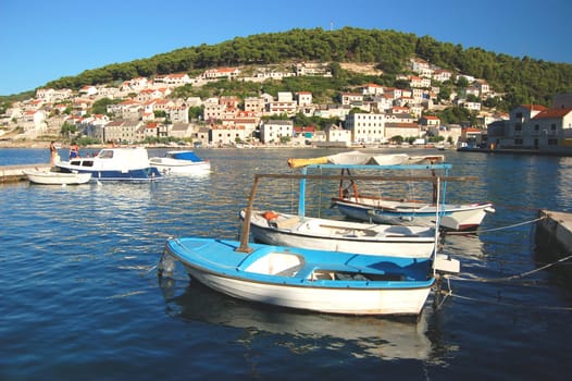 Pucisca on Brac island, Croatia