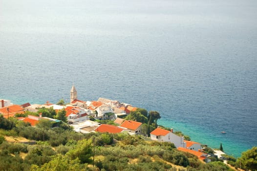 Village Pisak in Croatia