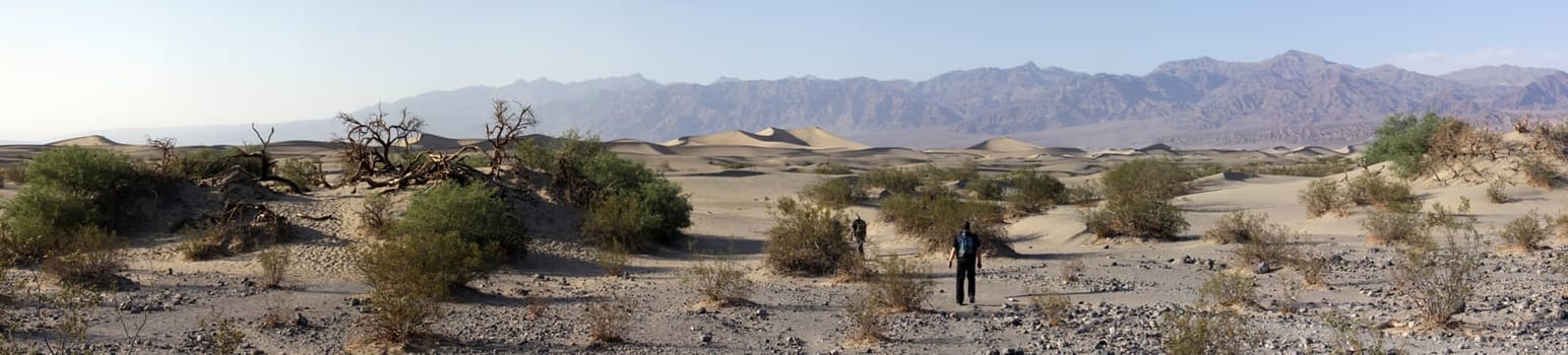 Sand dunes in Death Valley