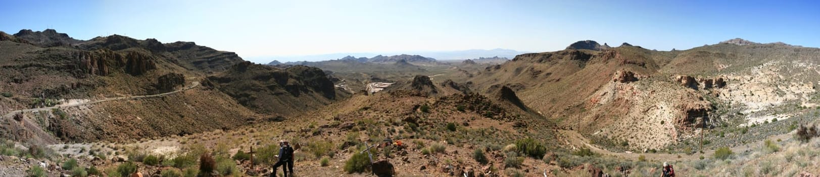 Route 66 Oatman-Topock-Higway between Kingman and Needles