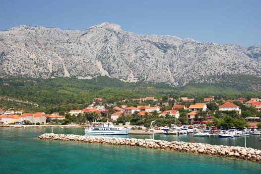 Orebic on Peljesac peninsula, Croatia