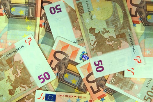 50 euro banknotes