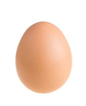Eggs isolated on white background
