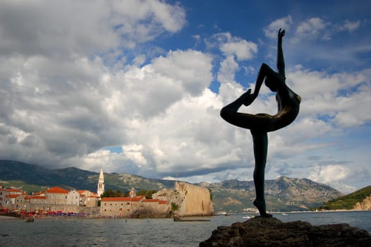 Ballerina of Budva, Montenegro