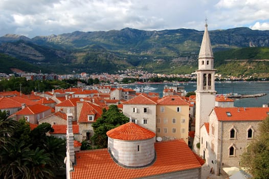 The Old Town of Budva, Montenegro