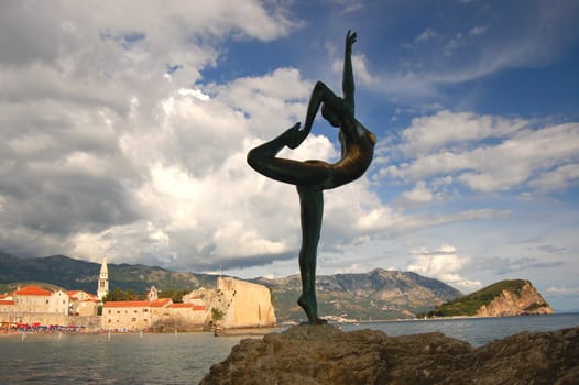 Ballerina of Budva, Montenegro