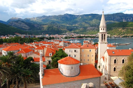 The Old Town of Budva, Montenegro