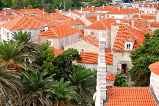 The Old Town of Budva, Montenegro