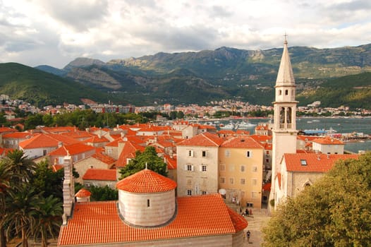 The Old Town of Budva, Montenegro