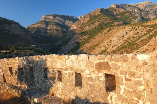 Ruins of Stari Bar, Montenegro