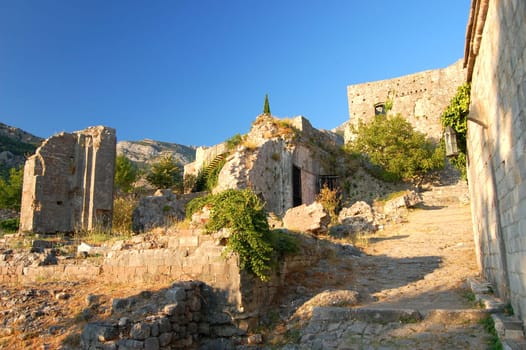 Ruins of Stari Bar, Montenegro