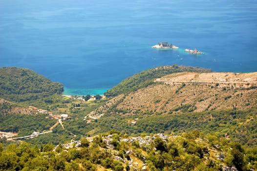summer landscape of montenegro