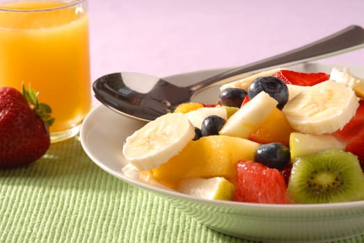 breakfast with juice