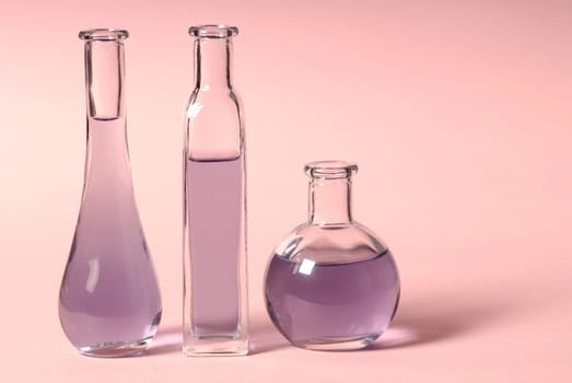 bottles of lavender oil