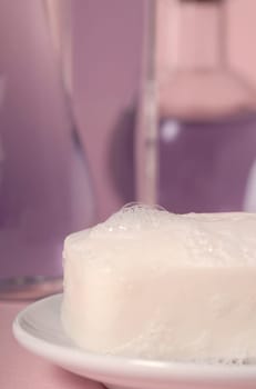 bubbles on soap