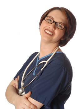 doctor with glasses