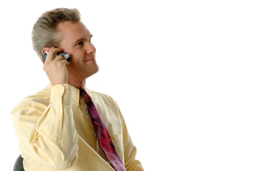 On the phone