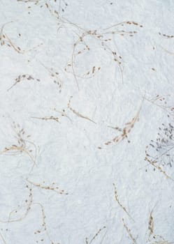 Textured paper for scrapbooking and other visual arts