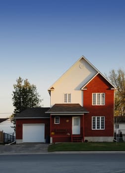 new brick home