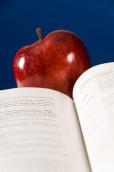 health care concept with a medical book